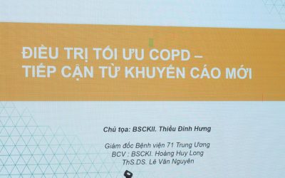 Bệnh viện 71 Trung ương tổ chức Báo cáo Khoa học: “Điều trị tối ưu COPD – Tiếp cận từ khuyến cáo mới”