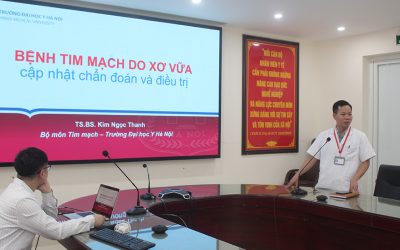 SINH HOẠT KHOA HỌC CẬP NHẬT KIẾN THỨC TIM MẠCH DO XƠ VỮA