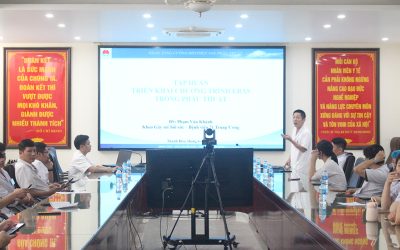 Bệnh viện 71 Trung ương triển khai chương trình tập huấn “Hồi phục sớm sau phẫu thuật (ERAS)”: Tối ưu hóa phác đồ đa mô thức cho người bệnh.
