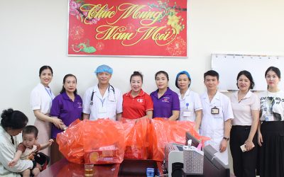 TRAO YÊU THƯƠNG ĐẾN CÁC BỆNH NHI NHÂN NGÀY 01/6