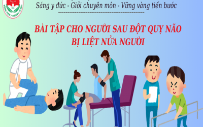 BÀI TẬP CHO NGƯỜI SAU ĐỘT QUỴ NÃO BỊ LIỆT NỬA NGƯỜI