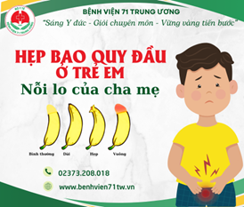 HẸP BAO QUY ĐẦU Ở TRẺ EM – NỖI LO CỦA CHA MẸ