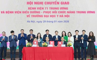 BỆNH VIỆN 71 TRUNG ƯƠNG CHÍNH THỨC CHUYỂN GIAO VỀ TRƯỜNG ĐẠI HỌC Y HÀ NỘI