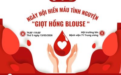 ❣️❣️❣️LAN TỎA YÊU THƯƠNG – HÃY CÙNG THAM GIA NGÀY HỘI HIẾN MÁU “GIỌT HỒNG BLOUSE”